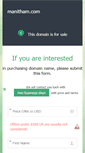 Mobile Screenshot of manitham.com